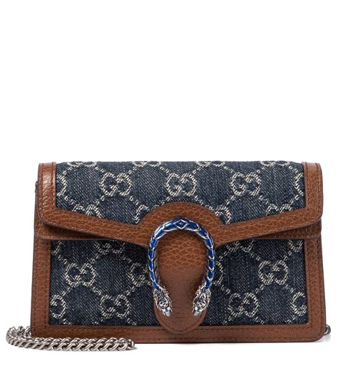 gucci denim dionysus super mini